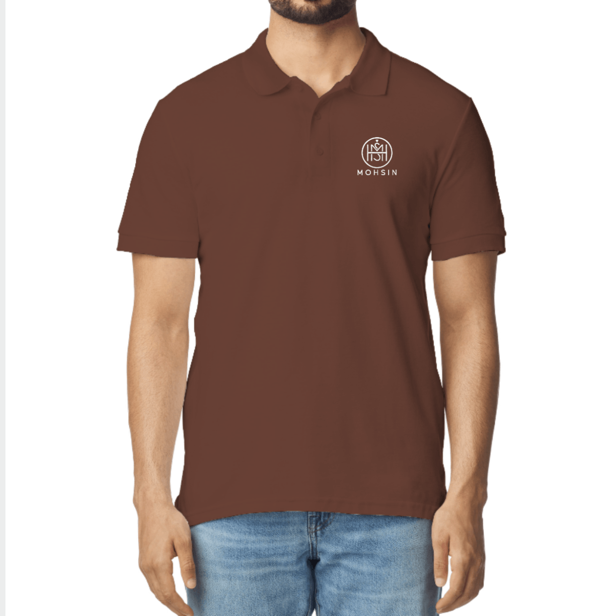 Custom Polo Shirt Pakistan – Personalized Name & Logo Printed Polo T-Shirt