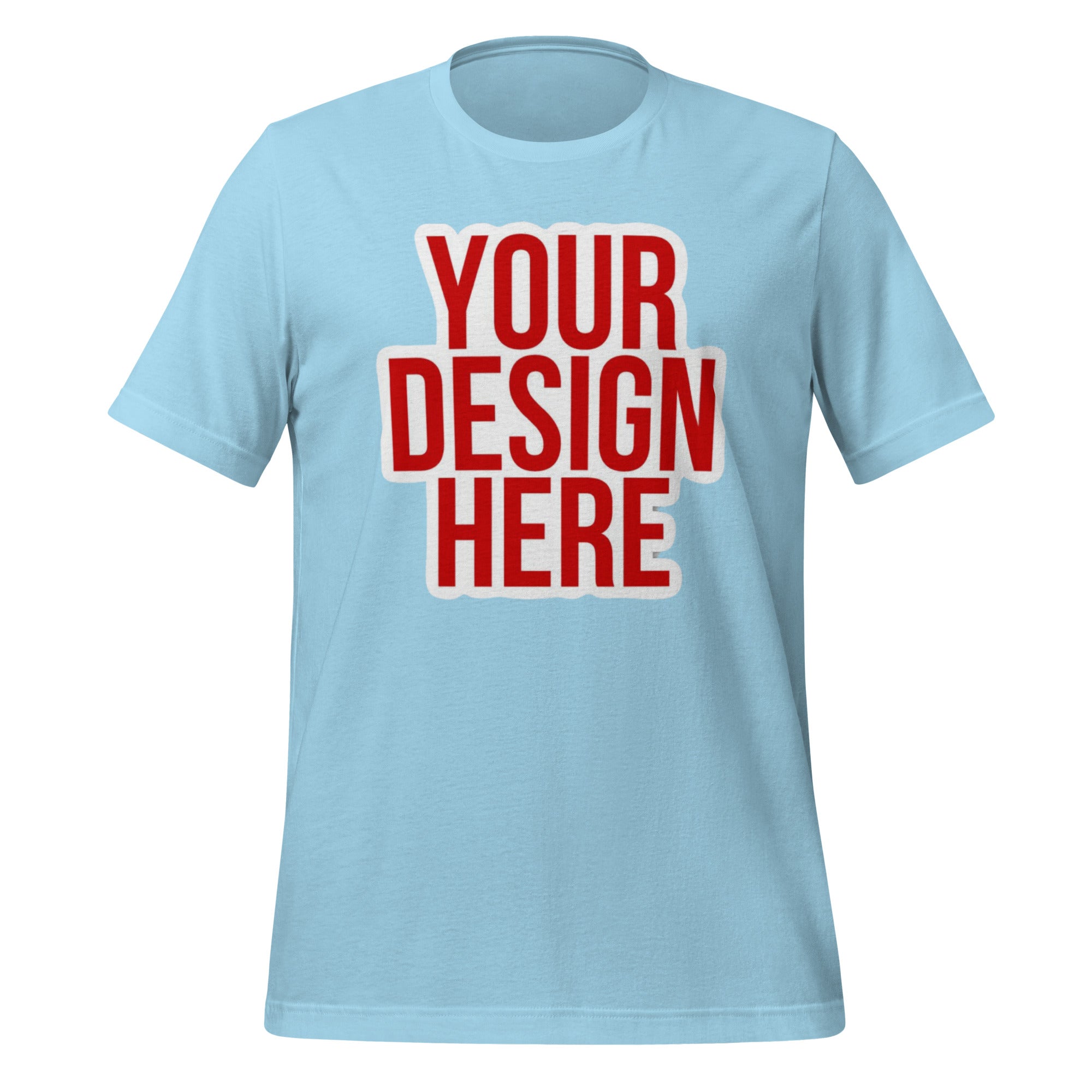 Custom_Name_T-Shirt_Personalized_Unique_Gift_T_Shirt_Print_on_Demand_T_Shirt_Birthday_Gift_Idea_Sky_Blue_Colour