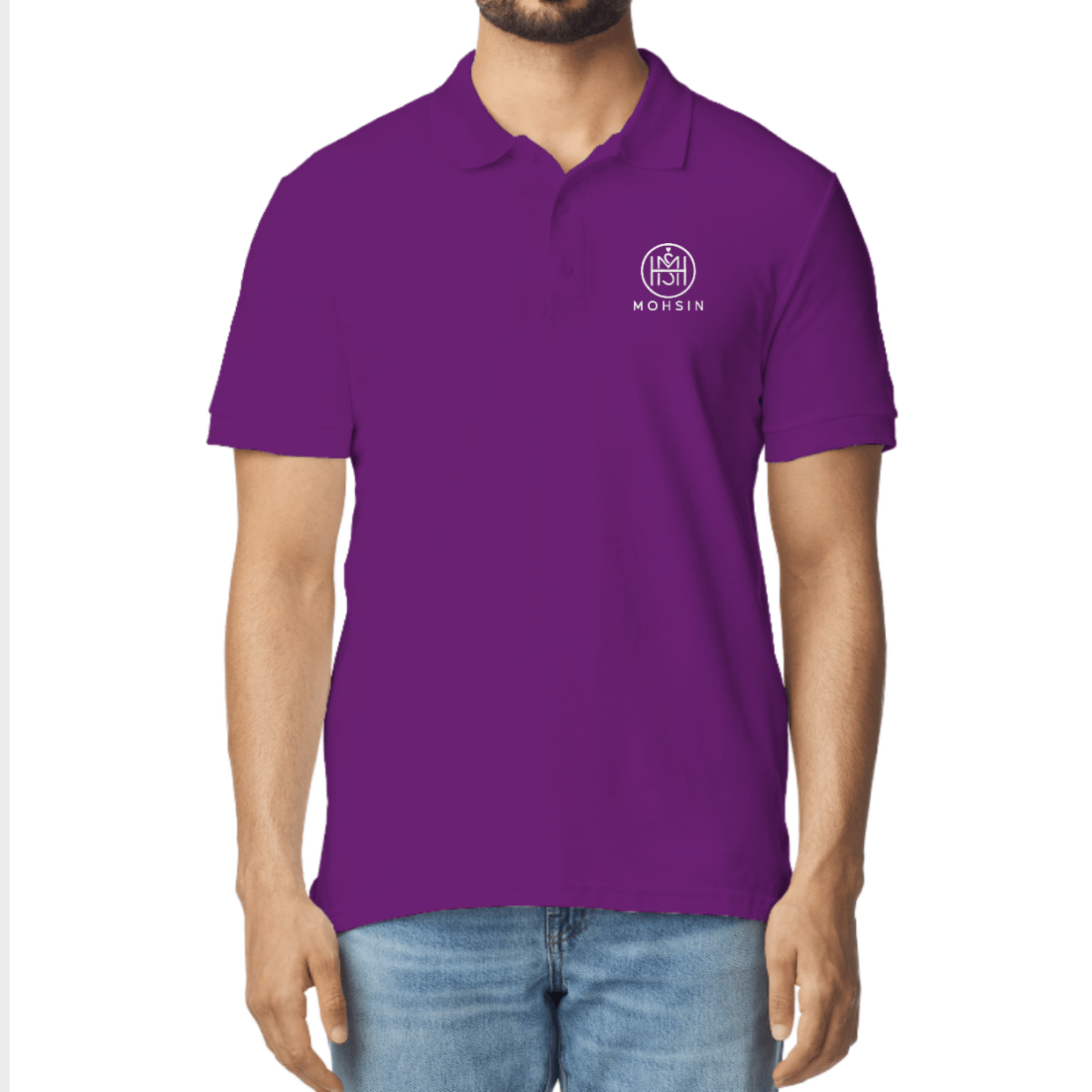  Custom Polo Shirt Pakistan – Personalized Name & Logo Printed Polo T-Shirt