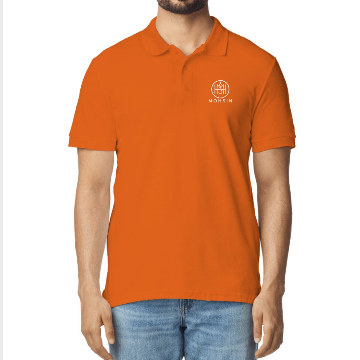  Custom Polo Shirt Pakistan – Personalized Name & Logo Printed Polo T-Shirt