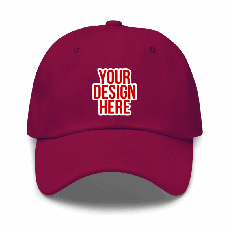 Personalized Custom Cap Pakistan – Name, Logo & Photo Printed Hat in Black color