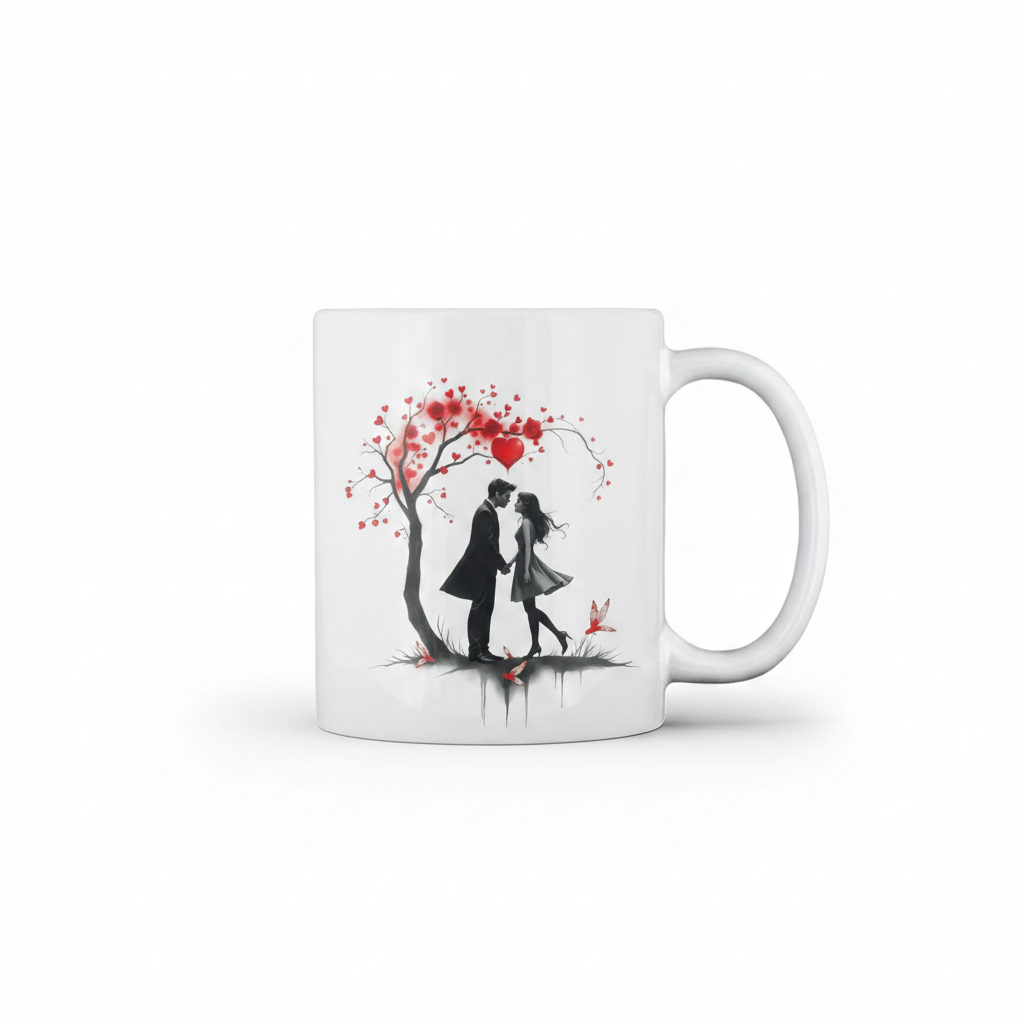 Personalized mug gift with photo and name