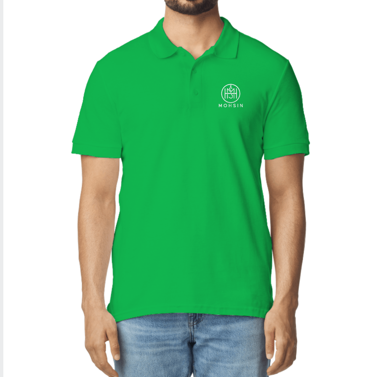 Custom Polo Shirt Pakistan – Personalized Name & Logo Printed Polo T-Shirt