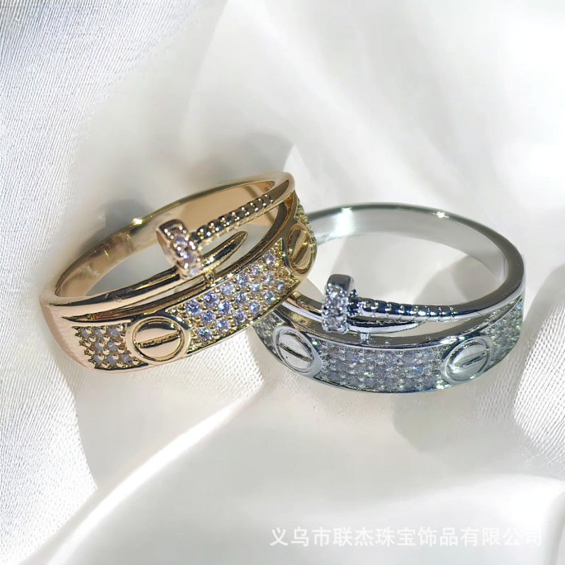Golden Plated Joker Ring - Elegant Signature Box Presentation Gift Pack