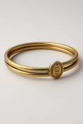 Antique Gold Plated Kara Bracelet for Women - Traditional Ethnic Wear casuals