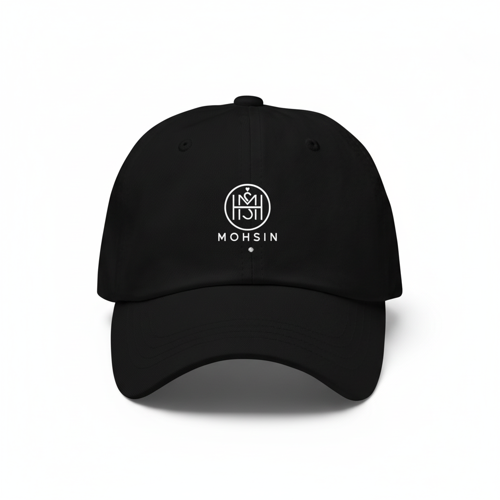 Personalized Custom Cap Pakistan – Name, Logo & Photo Printed Hat front view